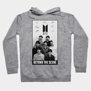 BTS BLACK AND WHITE Hoodie